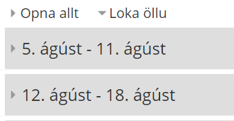 Opna allt - Loka öllu