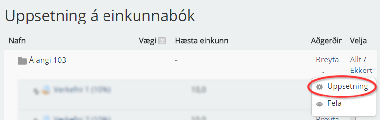 dálk fyrir vægi vantar