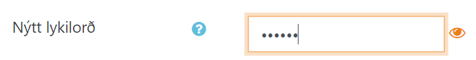 lykilorð