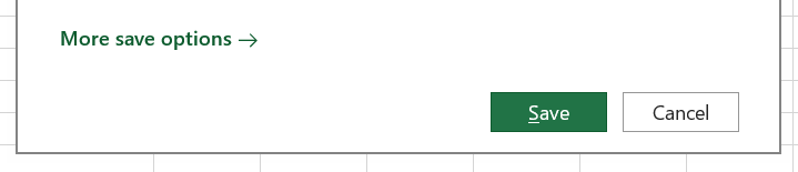 more save options